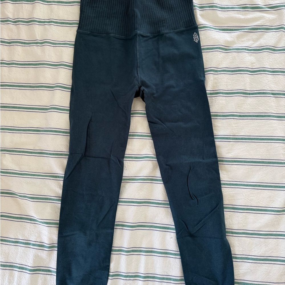 Free People, FP Movement Teal Leggings